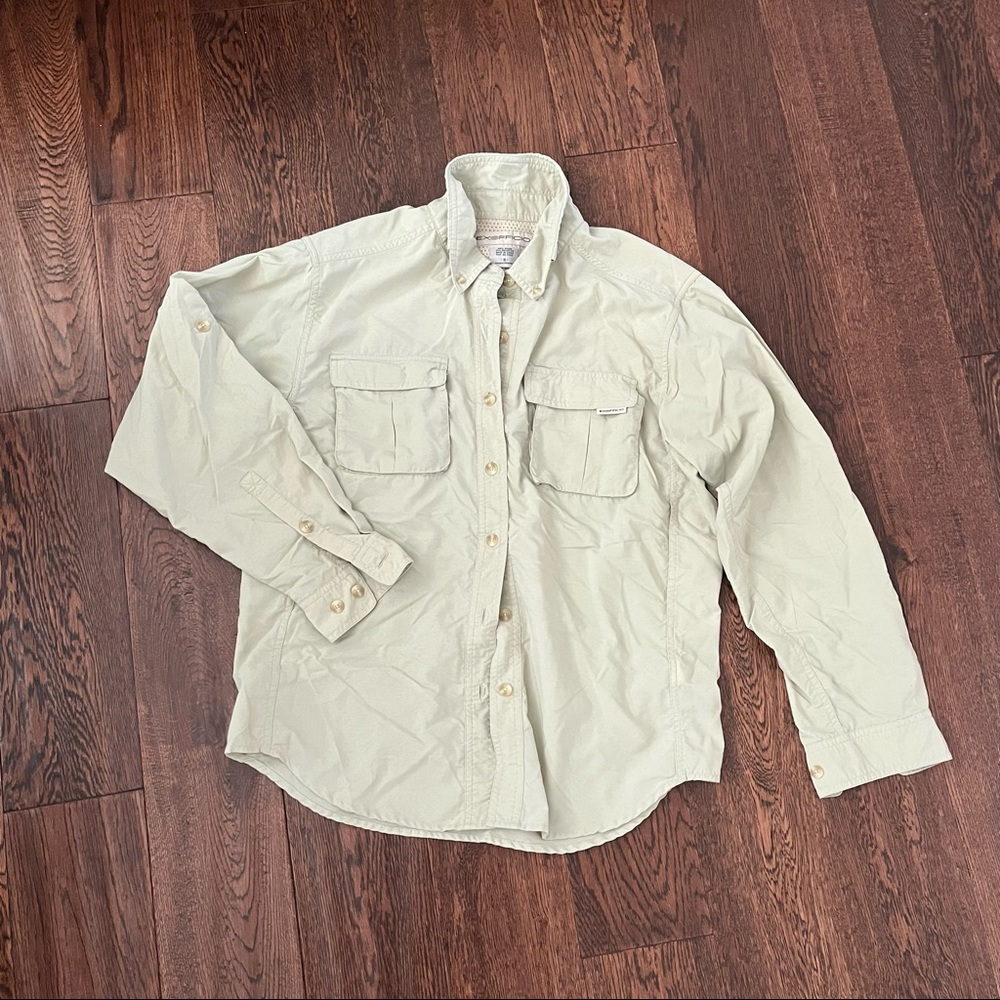Exofficio - Light Tan Camp Shirt - Size S